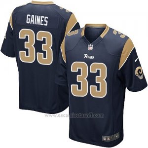 Camiseta Los Angeles Rams Gaines Negro Nike Game NFL Hombre