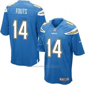 Camiseta San Diego Chargers Fouts Azul Nike Game NFL Hombre