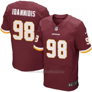 Camiseta Washington Redskins Ioannidis Rojo 2016 Nike Elite NFL Hombre