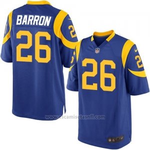 Camiseta Los Angeles Rams Barron Azul Nike Game NFL Mujer 2
