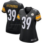 Camiseta NFL Game Mujer Pittsburgh Steelers Minkah Fitzpatrick Negro