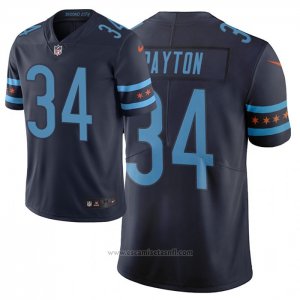 Camiseta NFL Limited Chicago Bears Walter Payton Ciudad Edition Azul