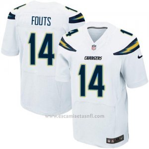 Camiseta San Diego Chargers Fouts Blanco Nike Elite NFL Hombre