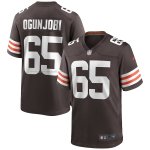 Camiseta NFL Game Cleveland Browns Larry Ogunjobi Marron