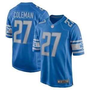 Camiseta NFL Game Detroit Lions Justin Coleman Azul