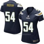Camiseta San Diego Chargers Ingram Negro Nike Game NFL Mujer