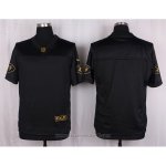 Camiseta New York Jets Negro Nike Elite Pro Line Gold NFL Hombre
