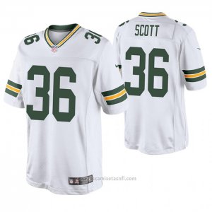 Camiseta NFL Game Green Bay Packers 36 Vernon Scott 2020 Blanco