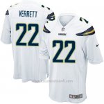 Camiseta San Diego Chargers Verrett Blanco Nike Game NFL Hombre