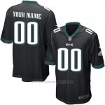Camisetas NFL Nino Philadelphia Eagles Personalizada Negro