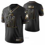 Camiseta NFL Limited Philadelphia Eagles Jalen Mills Golden Edition Negro