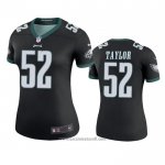 Camiseta NFL Legend Mujer Philadelphia Eagles Davion Taylor Negro