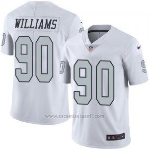 Camiseta Oakland Raiders Williams Blanco Nike Legend NFL Hombre