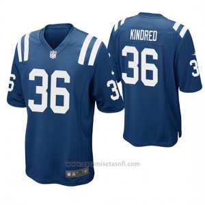 Camiseta NFL Game Hombre Indianapolis Colts Derrick Kindred Azul