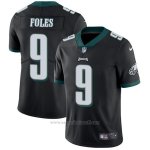 Camiseta NFL Limited Hombre Philadelphia Eagles 9 Foles Negro