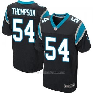 Camiseta Carolina Panthers Thompson Negro Nike Elite NFL Hombre