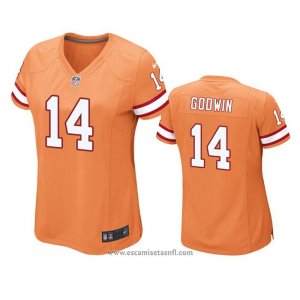 Camiseta NFL Game Mujer Tampa Bay Buccaneers Chris Godwin Naranja