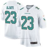 Camiseta NFL Limited Hombre Miami Dolphins 23 Jay Ajayi Game Blanco