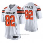 Camiseta NFL Game Hombre Cleveland Browns Orson Charles Blanco