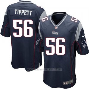 Camiseta New England Patriots Tippett Negro Nike Game NFL Hombre