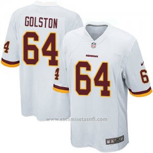 Camiseta Washington Redskins Golston Blanco Nike Game NFL Nino