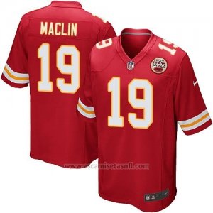 Camiseta Kansas City Chiefs Maclin Rojo Nike Game NFL Nino