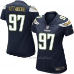 Camiseta San Diego Chargers AttaochuNegro Mujer Nike Game NFL