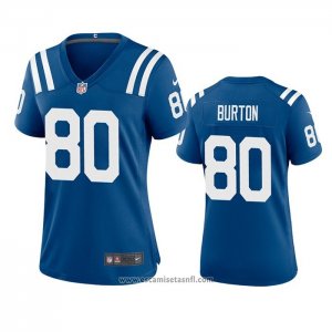 Camiseta NFL Game Mujer Indianapolis Colts Trey Burton Azul