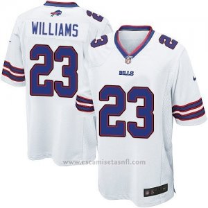Camiseta Buffalo Bills Williams Blanco Nike Game NFL Hombre2