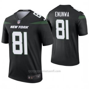 Camiseta NFL Legend Hombre New York Jets Quincy Enunwa Negro Color Rush