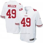 Camiseta San Francisco 49ers Miller Blanco Nike Game NFL Hombre