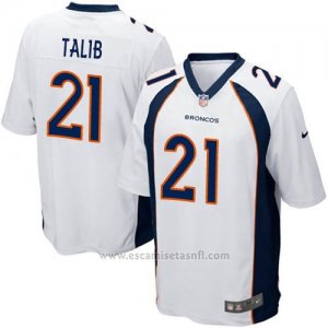 Camiseta Denver Broncos Talib Blanco Nike Game NFL Hombre