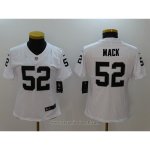 Camiseta NFL Limited Mujer New Orleans Saints 52 Mack Blanco
