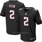 Camiseta Atlanta Falcons Ryan Negro Nike Elite NFL Hombre