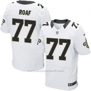 Camiseta New Orleans Saints Roaf Blanco Nike Elite NFL Hombre
