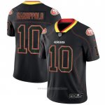 Camiseta NFL Limited San Francisco 49ers Garoppolo Lights Out Negro
