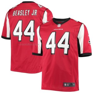 Camiseta NFL Game Atlanta Falcons Vic Beasley 44 Rojo