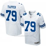 Camiseta Dallas Cowboys Tapper Blanco Nike Elite NFL Hombre