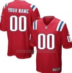 Camisetas NFL Limited Hombre New England Patriots Personalizada Rojo