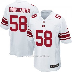 Camiseta New York Giants Odighizuwa Blanco Nike Game NFL Nino