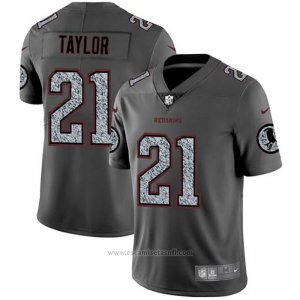 Camiseta NFL Limited Washington Redskins Taylor Static Fashion Gris