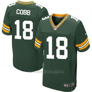 Camiseta Green Bay Packers Cobb Verde Nike Elite NFL Hombre2