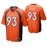 Camiseta NFL Game Hombre Denver Broncos Dre'mont Jones Naranja