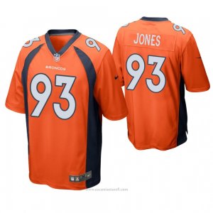 Camiseta NFL Game Hombre Denver Broncos Dre'mont Jones Naranja