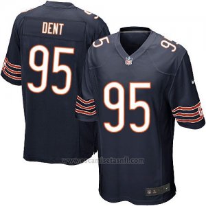 Camiseta Chicago Bears Dent Blanco Negro Nike Game NFL Nino