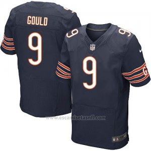 Camiseta Chicago Bears Gould Profundo Azul Nike Elite NFL Hombre