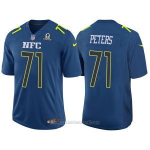 Camiseta NFC Peters Azul 2017 Pro Bowl NFL Hombre