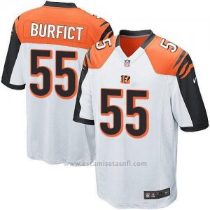 Camiseta Cincinnati Bengals Burfict Blanco Nike Game NFL Hombre