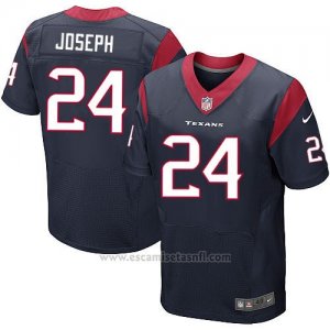 Camiseta Houston Texans Joseph Profundo Azul Nike Elite NFL Hombre