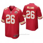 Camiseta NFL Game Hombre Kansas City Chiefs Damien Williams Rojo
